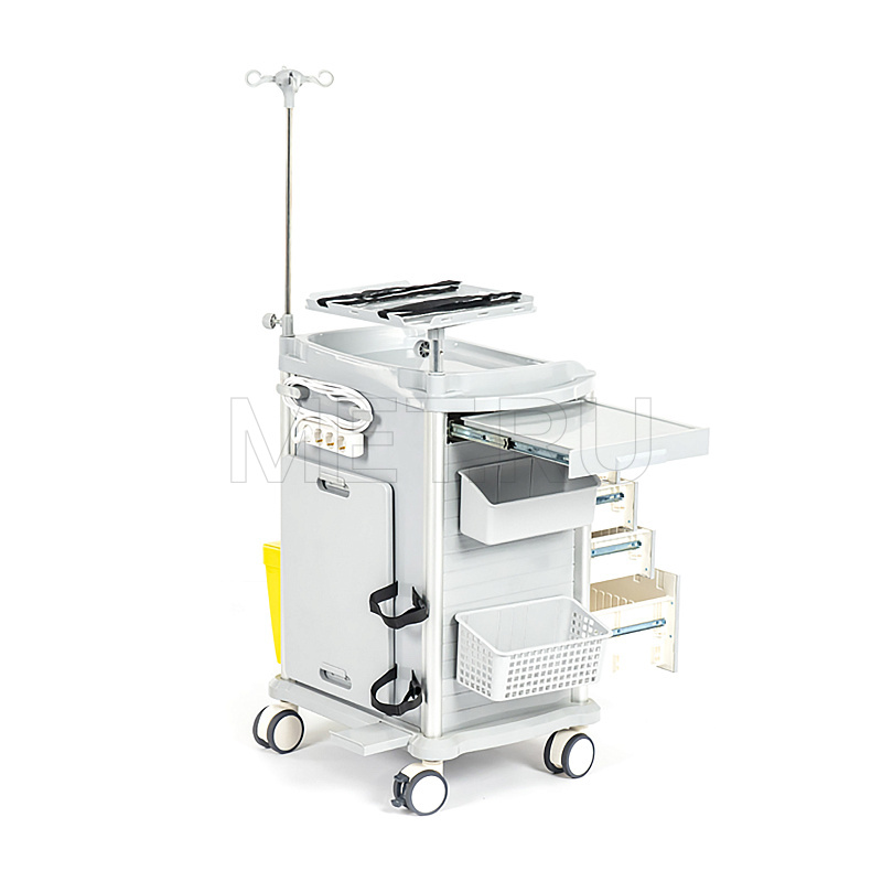 MET PSC-160 Тележка внутрибольничной скорой помощи с цветовой кодировкой МЕТ